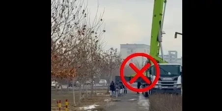 In Bishkek, serious violations of safety regulations were identified at the construction site of the residential complex "Siren"