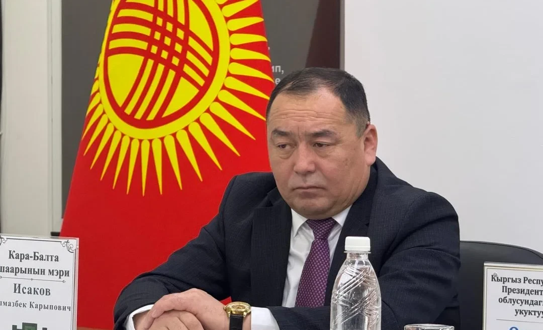 The President replaced the mayor of Kara-Balta