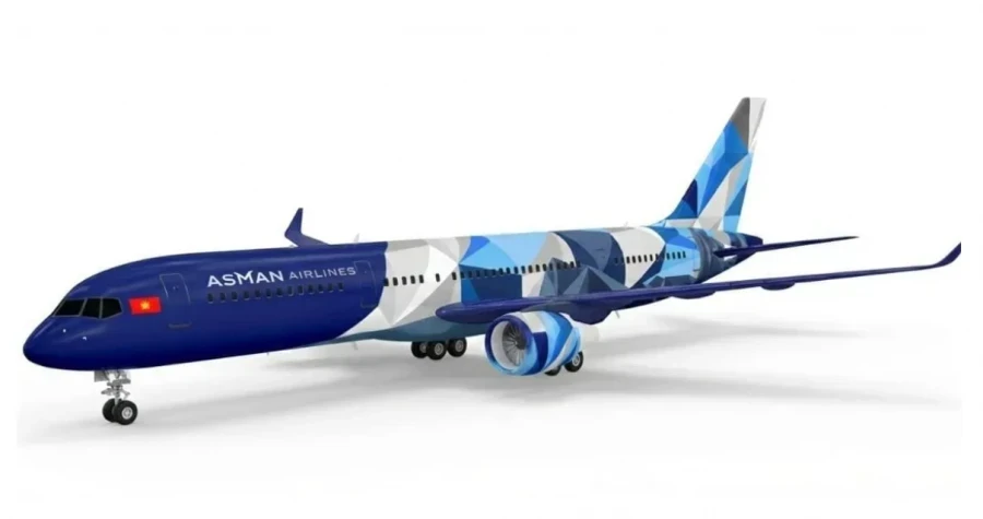 Asman Airlines showed what the new airplanes will look like