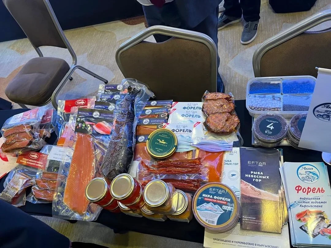 Kyrgyz Fish Exporters Presented Their Products in Antalya
