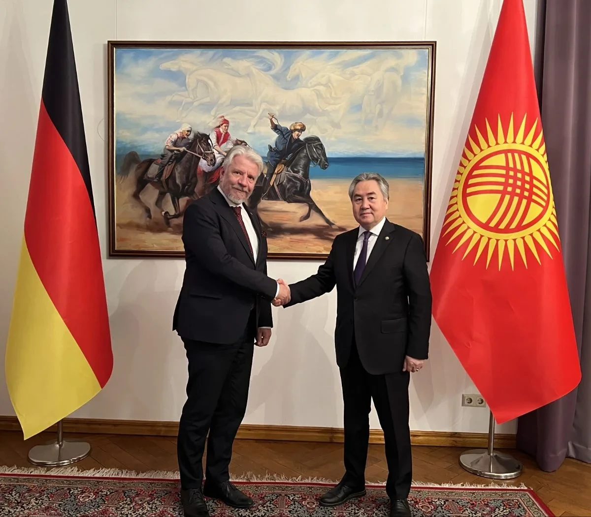 The German logistics giant Rhenus may enter Kyrgyzstan