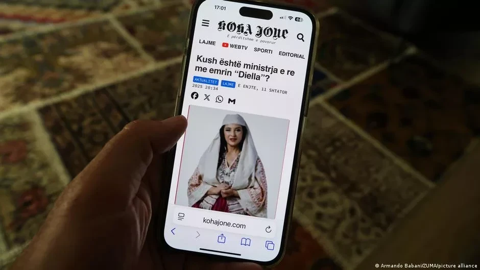 Albanian AI Minister May Lose His Face