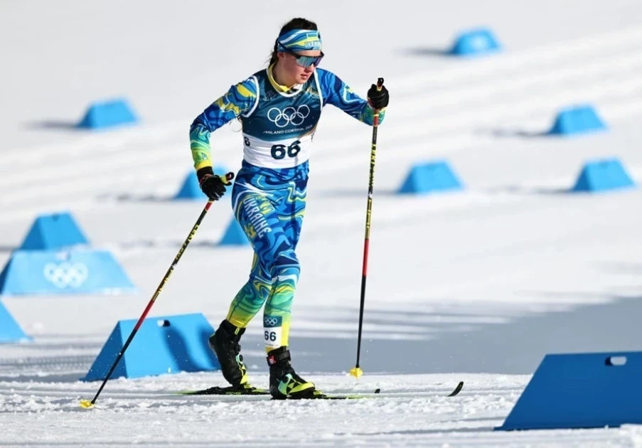 Ukrainian skier cried at the Olympics