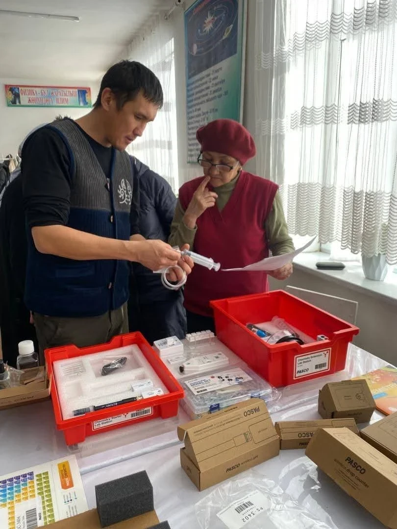 In the regions of Kyrgyzstan, 220 schools have been equipped with laboratory equipment