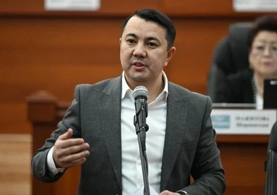 The new speaker of the Jogorku Kenesh is Marlen Mamataliyev.