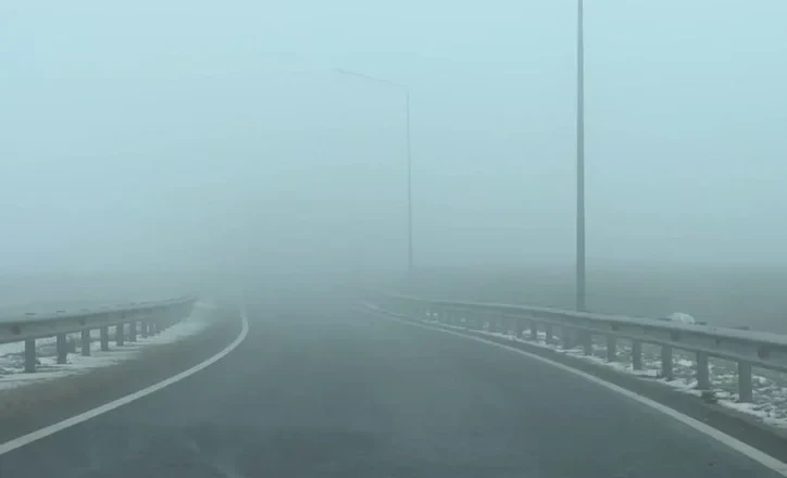 Attention! A thick fog will cover Bishkek and the Chui Valley