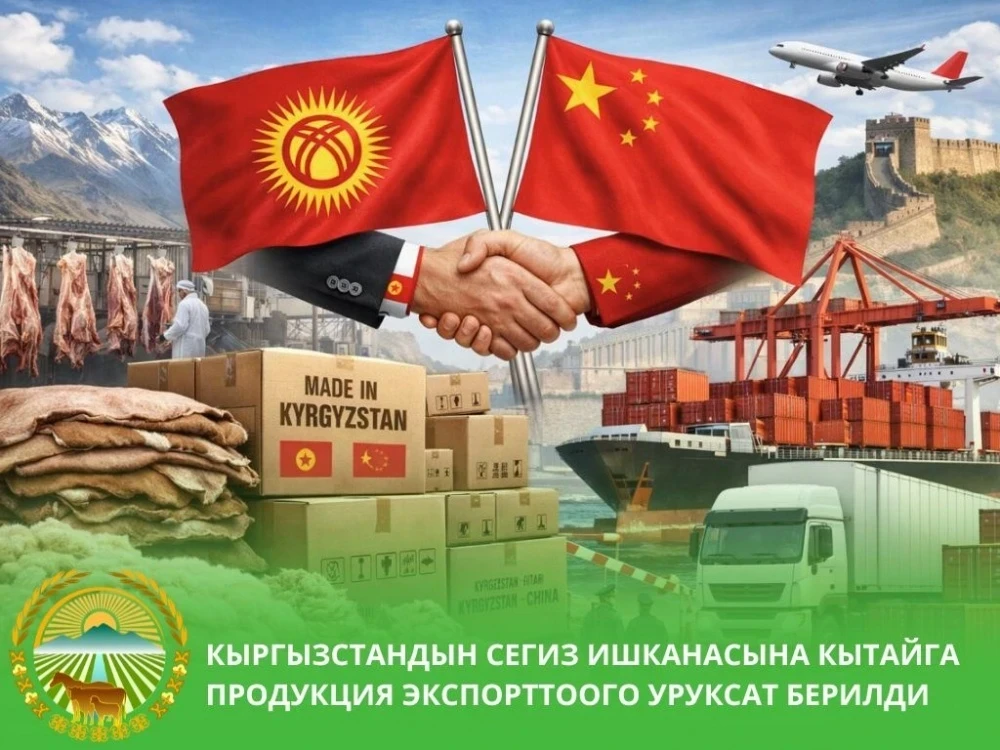 Eight enterprises in Kyrgyzstan have been allowed to export products to China