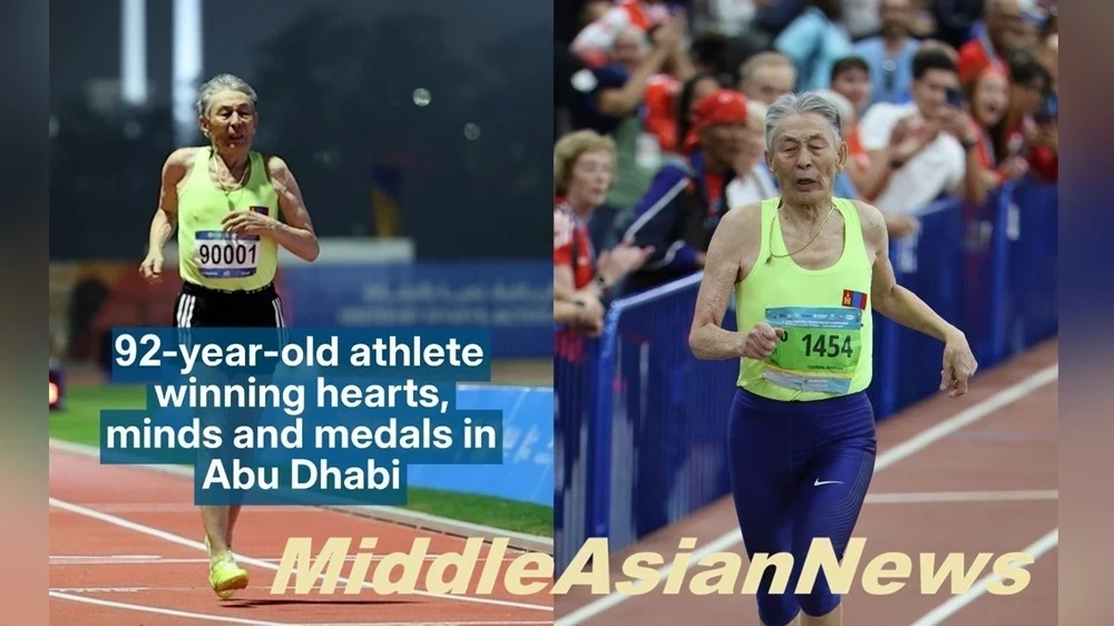 92-year-old Mongolian proved in Abu Dhabi that age is not a barrier