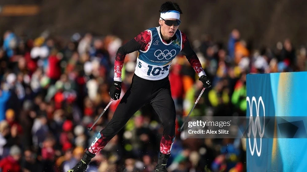 Winter Olympics. Artur Saparbekov took 103rd place in the 10-kilometer race