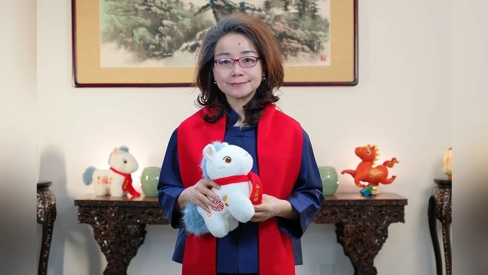 Shen Minjuyan Congratulated the Mongols on the Celebration of Tsagaan Sar