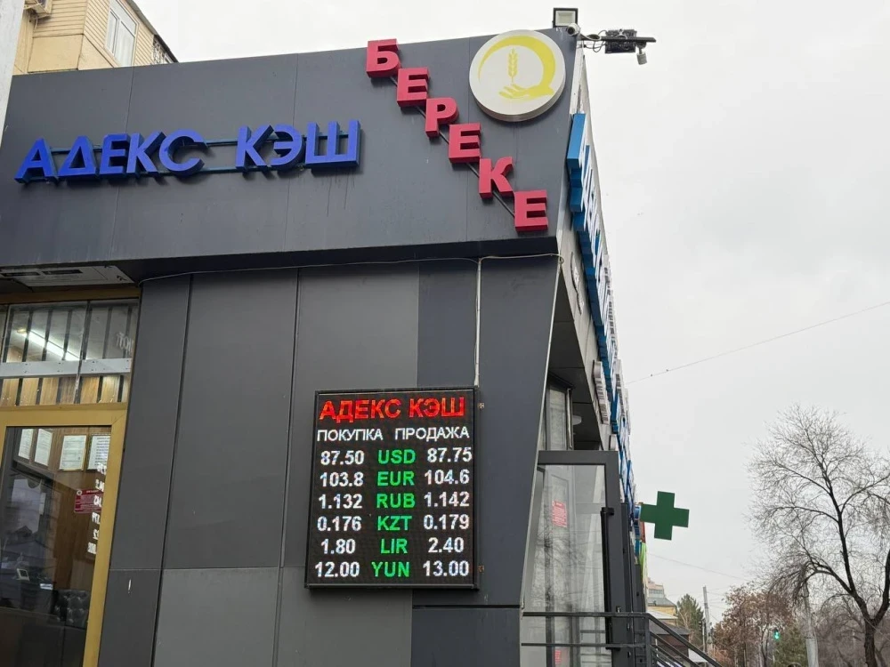 Моссоветтеги валюталар курсу 17-февралдын таңында. Евро баасында өзгөрүү болду