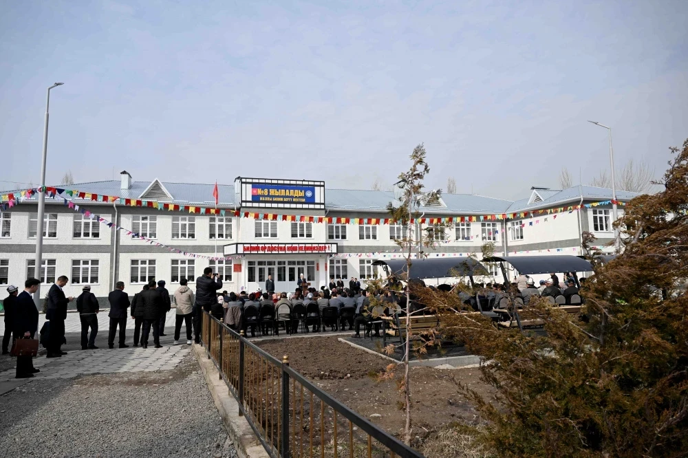 Узген районунда 152 миллион сомго жаңы мектеп курулду