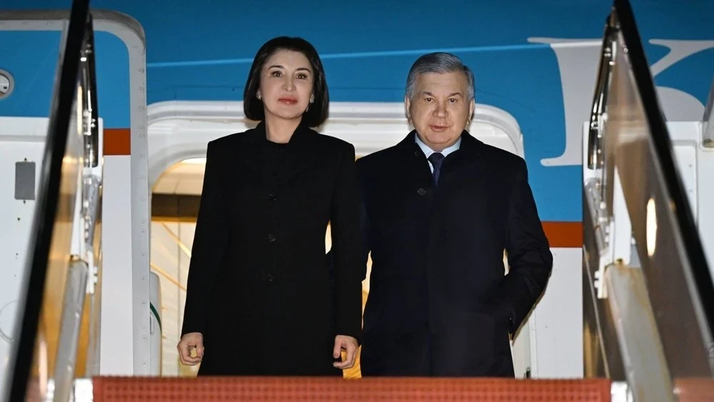 President of Uzbekistan Shavkat Mirziyoyev has arrived in Washington to participate in the "Council of Peace"