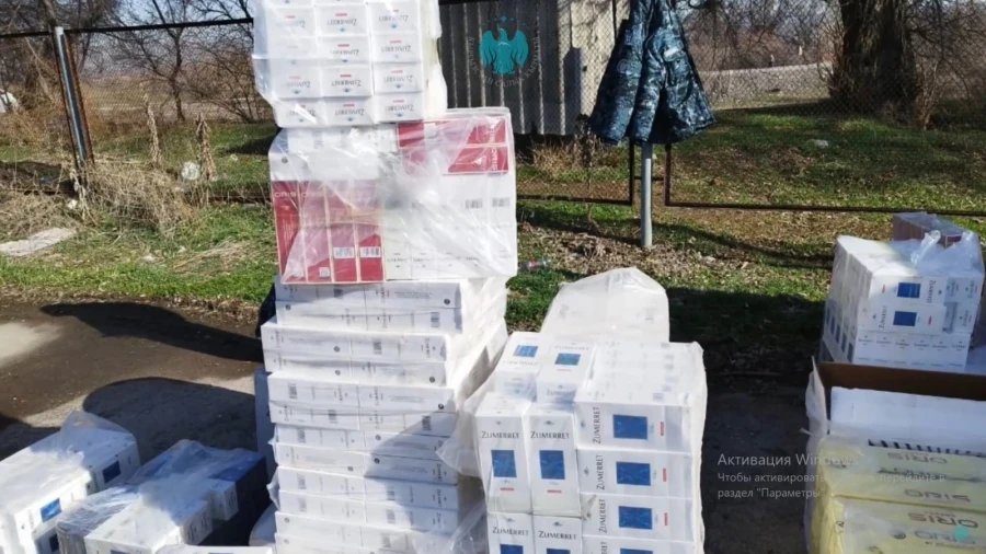 Налоговики задержали крупную партию контрафактных сигарет