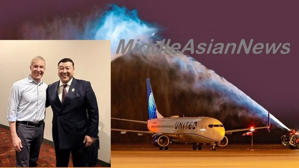 The Ambassador of Mongolia met with Scott Kirby, CEO of United Airlines