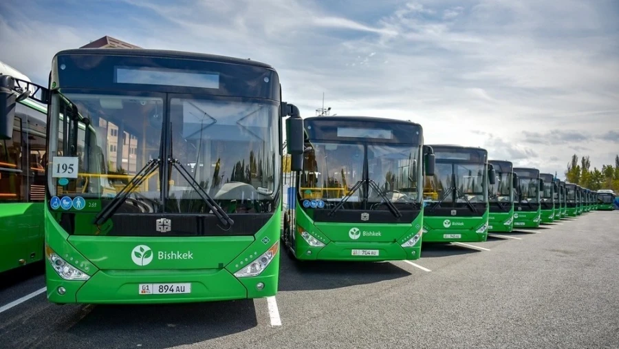В Бишкек закупят 625 небольших автобусов, и установят кондиционеры в те, что уже есть