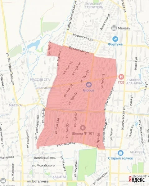 «Ак-Босого» жашоо комплексинде Бишкекте суук суу убактылуу өчүрүлөт