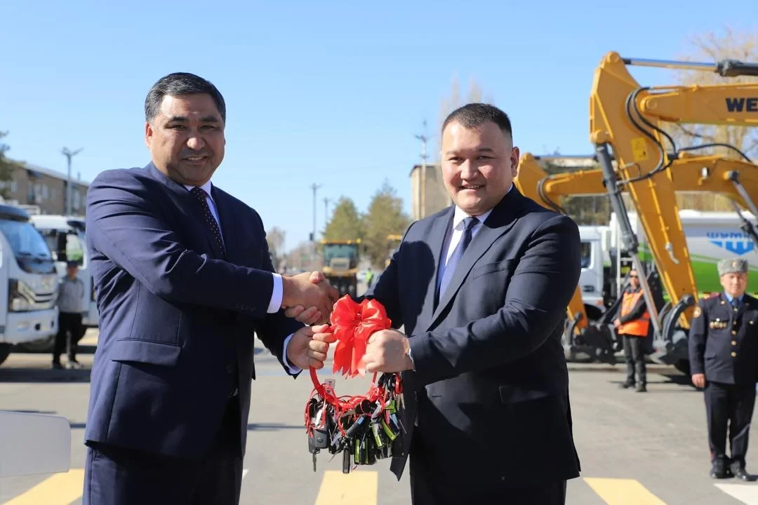 Талас облусуна 42 даана жергиликтүү өндүрүштөгү атайын техника өткөрүлдү