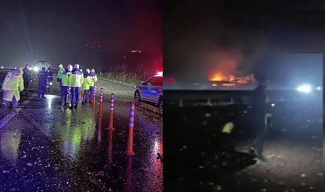 In Turkey, an F-16 fighter jet crashed on the highway, pilot killed