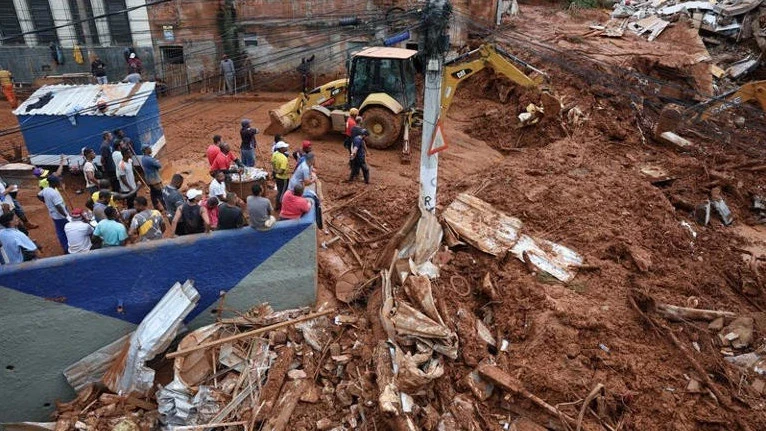 In Brazil, 30 people have died and 39 are missing due to heavy rains