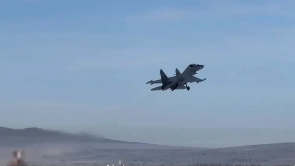 In Kazakhstan, a Su-30SM military fighter jet crashed