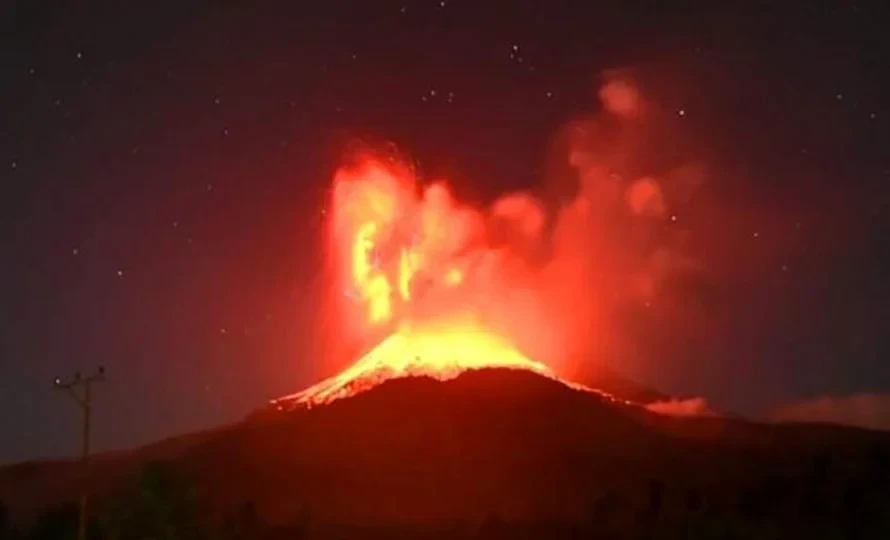 Колумбияда күчтүү балчык вулканынын атылышы болду