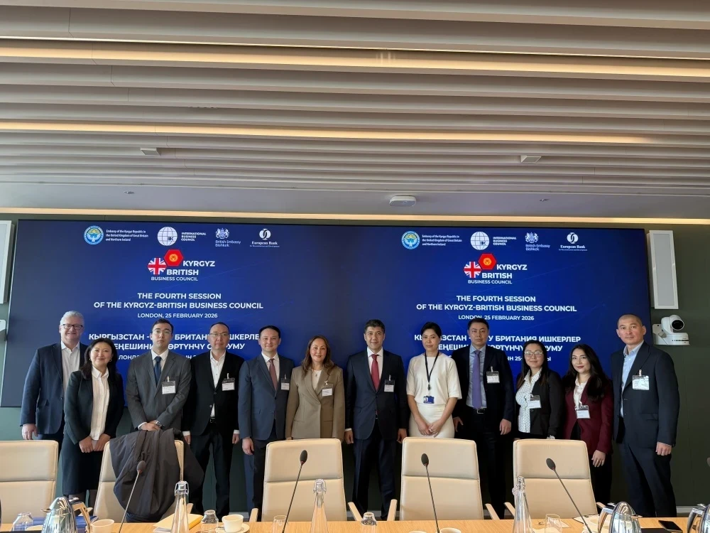 Британские инвесторы подтвердили готовность к запуску новых проектов в КР