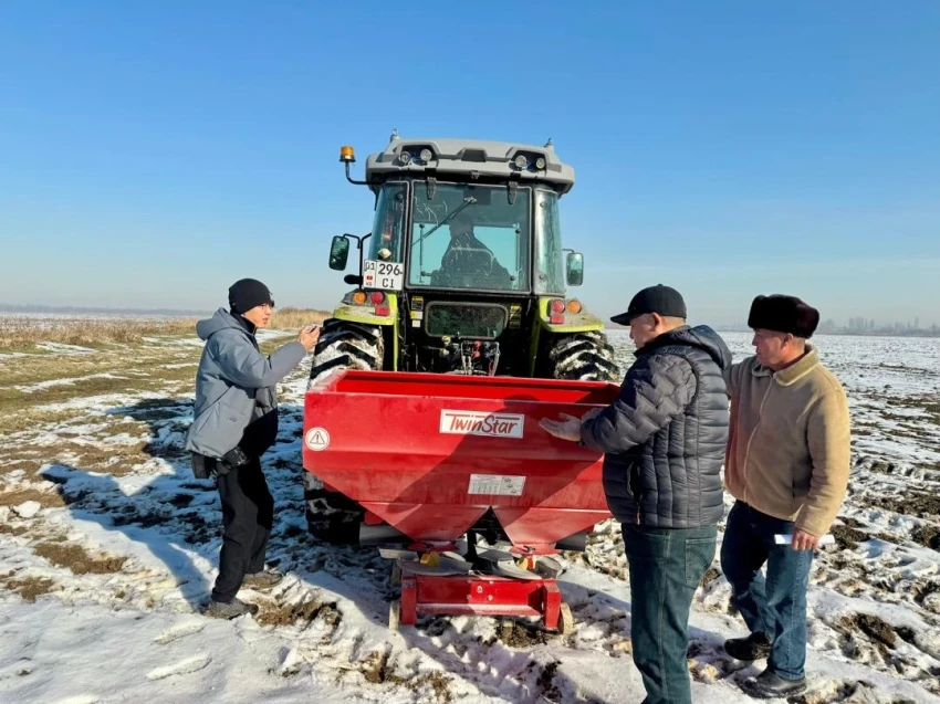 In the Sokuluk District, technologies for restoring degraded lands are being implemented
