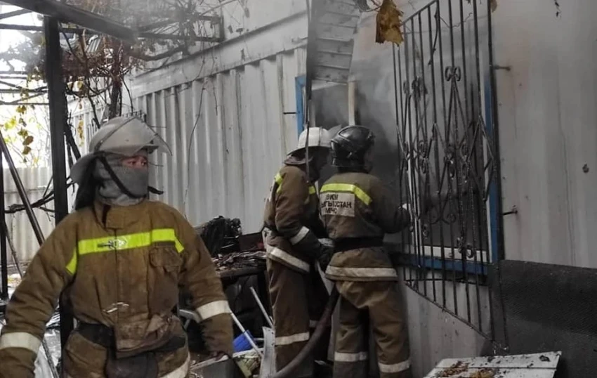 In Kyrgyzstan, 12 fires occurred in the past 24 hours