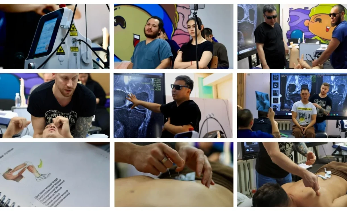 A seminar on sports medicine and rehabilitation is taking place in Bishkek.