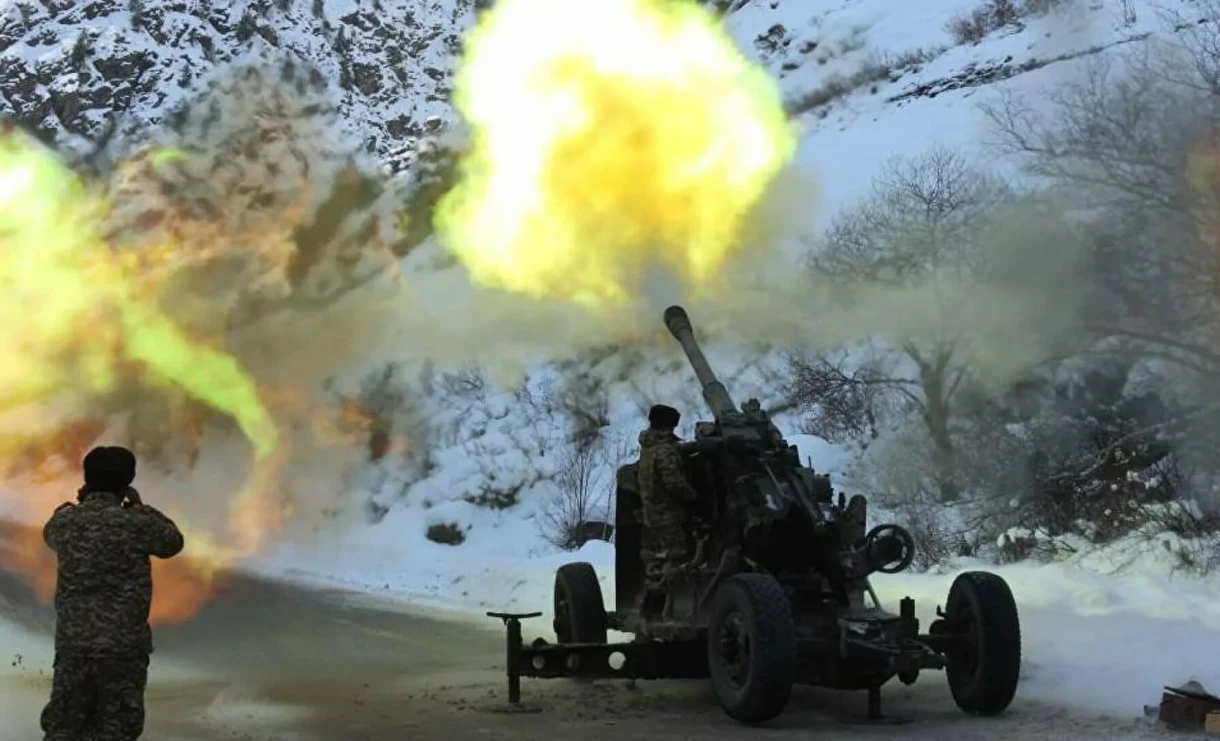 On the Bishkek - Osh highway, forced avalanche descents have begun