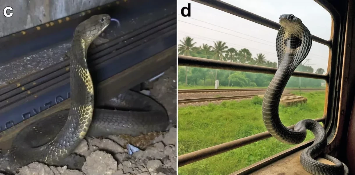 Royal Cobras in India Regularly Took the Wrong Train