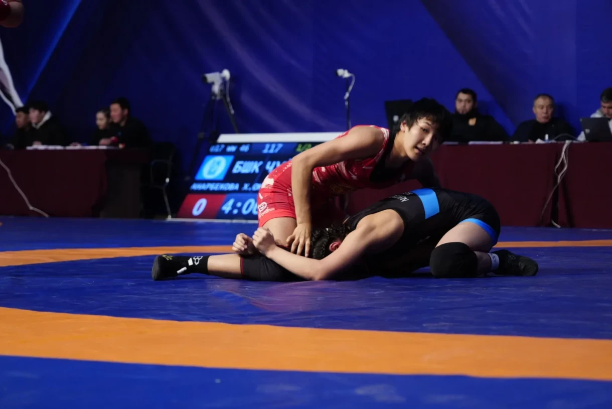 The National Championship in Sports Wrestling U17 has started in Kyrgyzstan