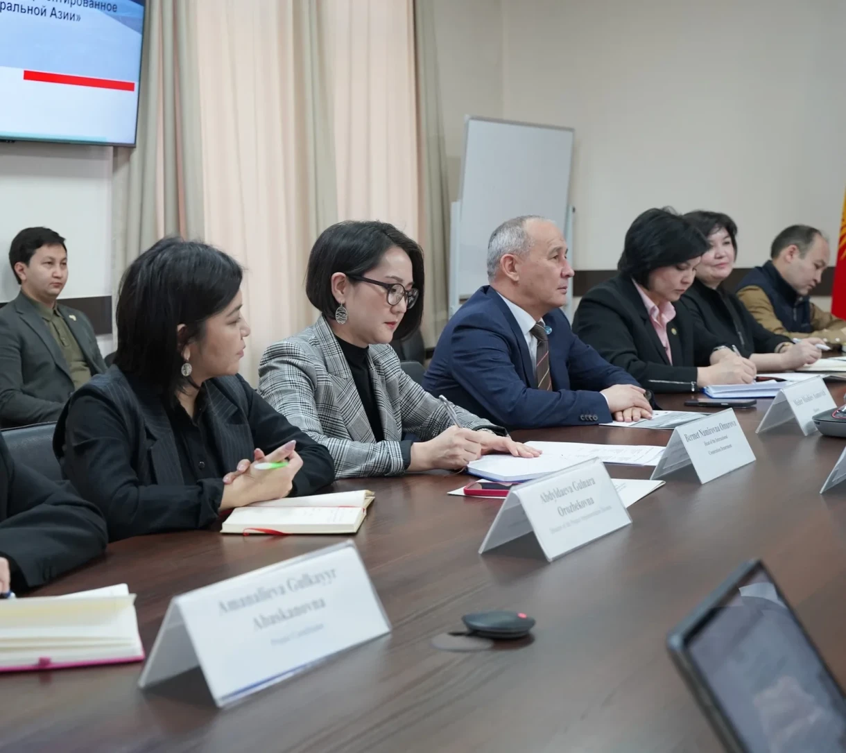 In Bishkek, the launch of the regional project "Green Cities" was discussed