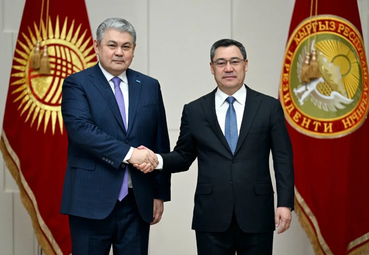 Sadyr Japarov met with the Minister of Foreign Affairs of Kazakhstan