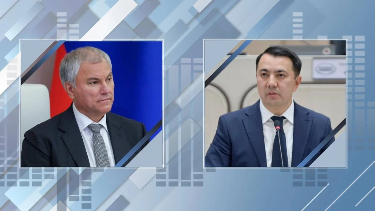 The Speaker of the State Duma invited the head of the Parliament of Kyrgyzstan to Moscow
