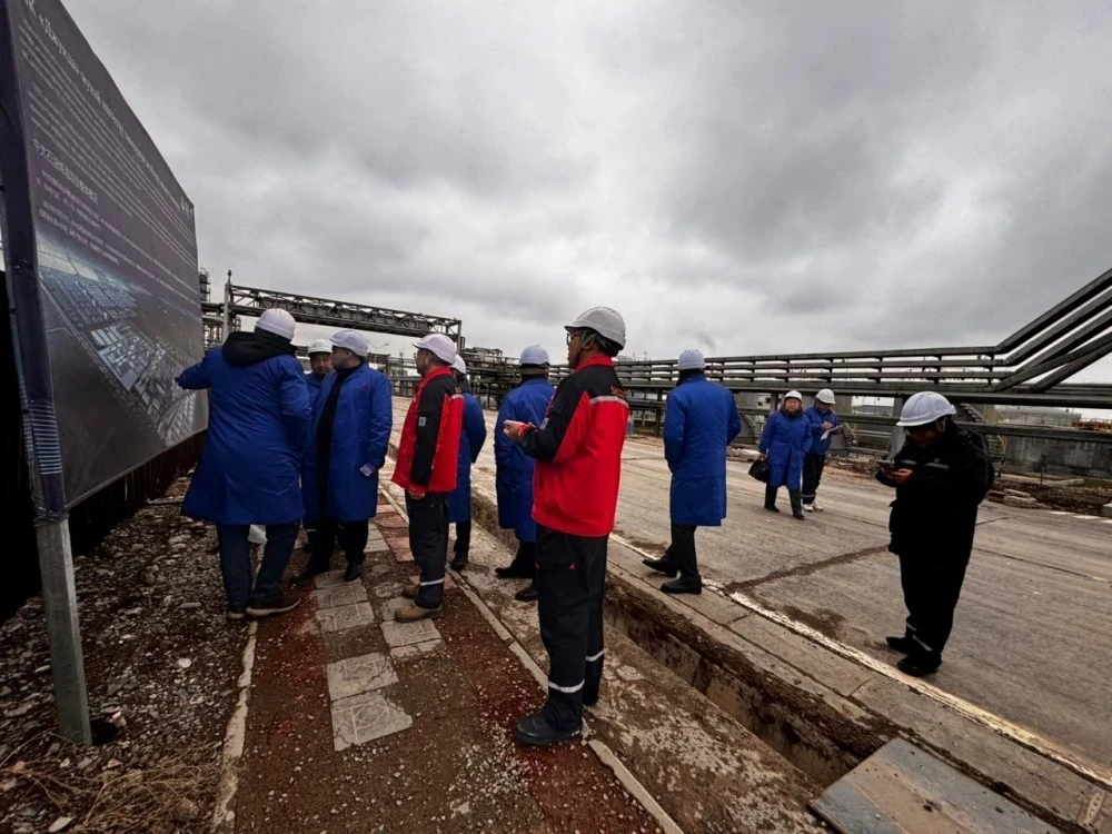 В Кара-Балте модернизируют нефтеперерабатывающий завод "Джунда"