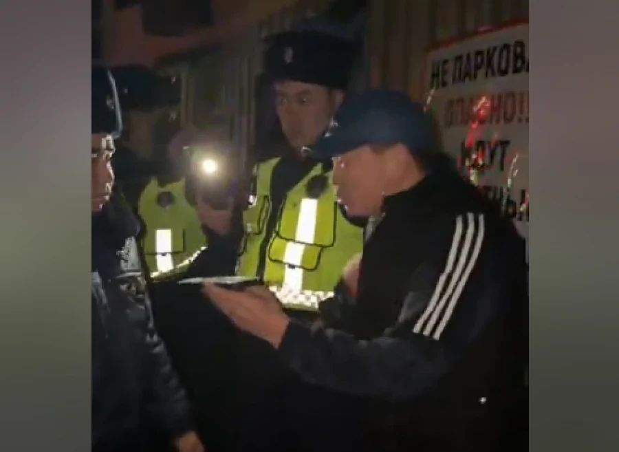 Бишкекте «журналист» деп өзүн тааныштырган мас айдоочу кармалды