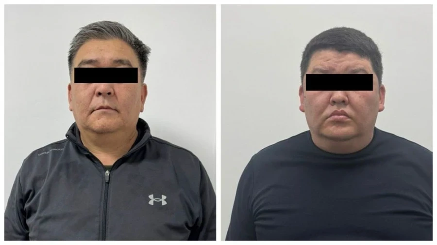 Former akim of the Alamedin district and other officials detained in a corruption case during the land amnesty