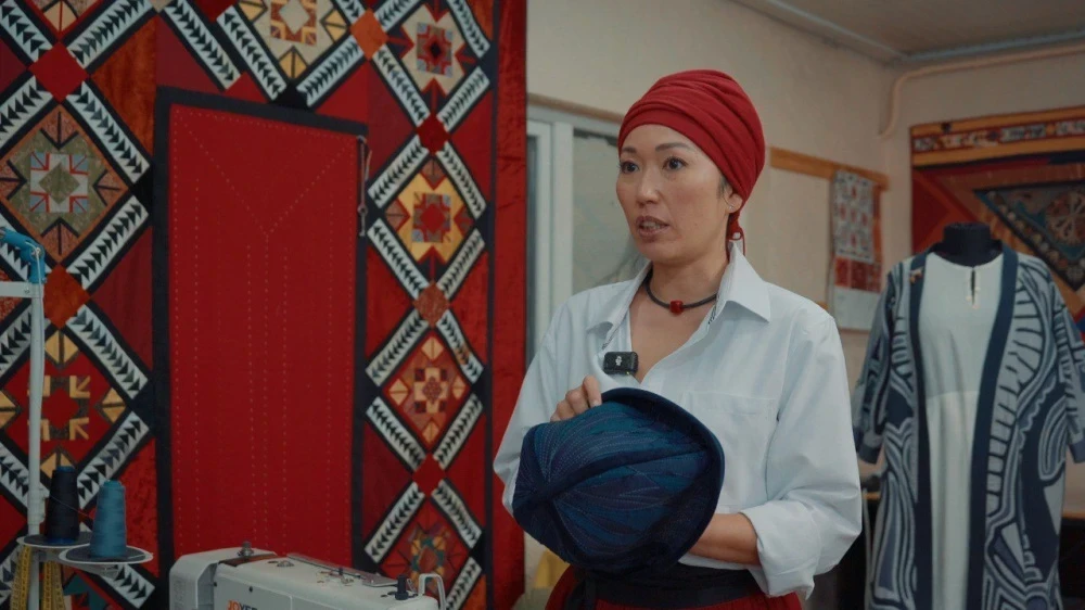 Artist Cholpon Alamanova Creates Art Kalpaks and Dreams of Them Being Worn Every Day