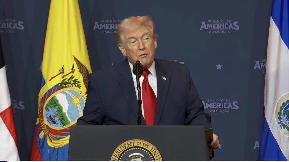 Trump announced the destruction of 42 Iranian ships