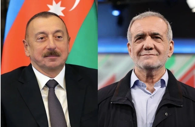 Иран президенти Пезешкиан Алиев менен Азербайжанга болгон БПЛАнын чабуулунан кийин телефон аркылуу сүйлөштү