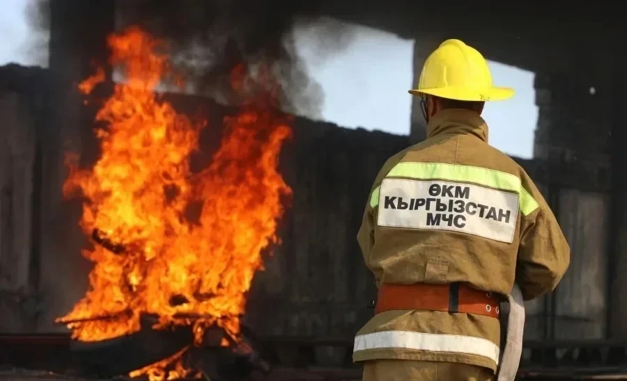 Кыргызстанда өткөн суткада 7 өрт болду