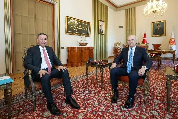 Генсек ОТГ встретился со спикером парламента Турции в Анкаре