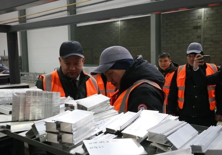 Завод алюминиевых профилей и литейной продукции запустили в Кыргызстане