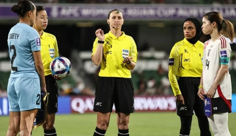 Referee from Kyrgyzstan officiated matches of the national teams of Korea, Iran, and Japan