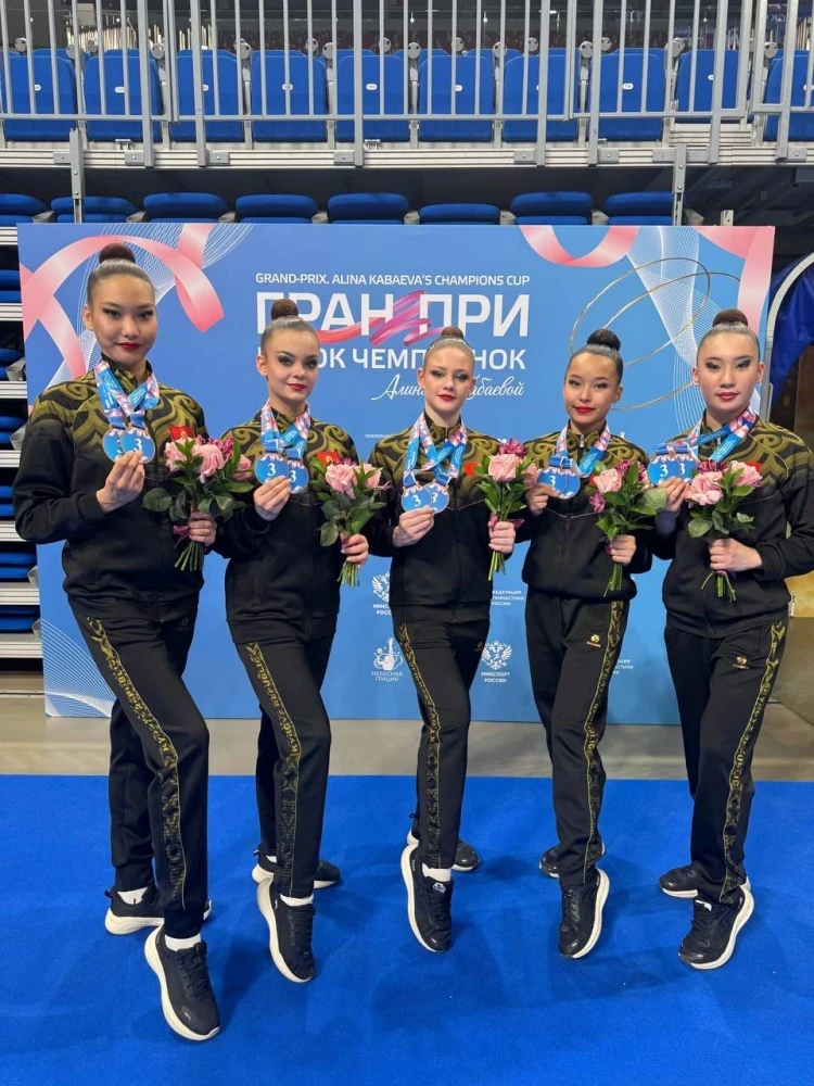 Gymnasts from Kyrgyzstan took third place in the "Grand Prix. Cup of Champions Alina Kabaeva"