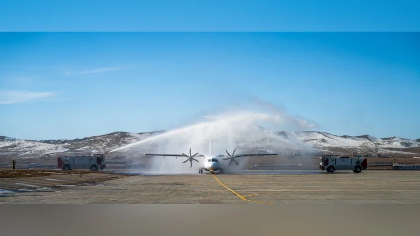 Частая компания Chingis Airlines Unity получила первый самолет