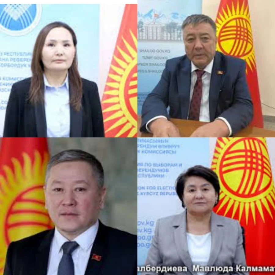 ЦИК вручила новые мандаты и удостоверения депутатам Жогорку Кенеша