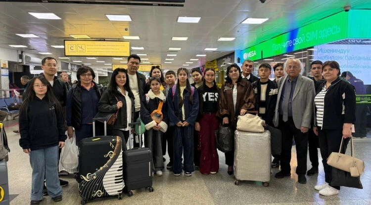 Первые молодежные Дельфийские игры: в Бишкек прибыла делегация из Узбекистана